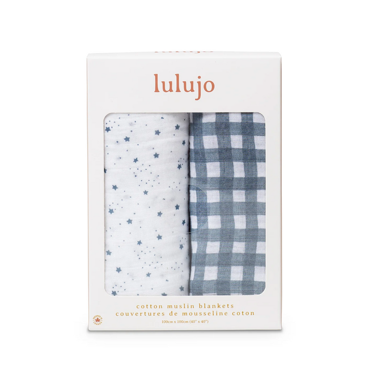 Cotton Muslin Swaddle Blanket - 2 Pack