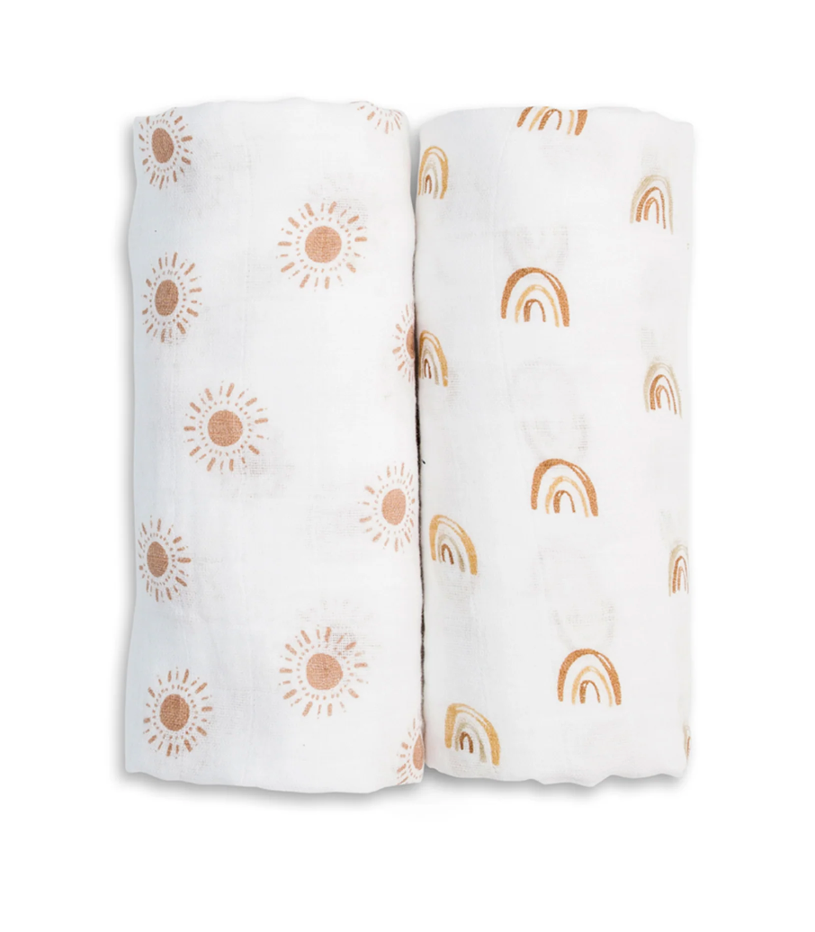 Cotton Muslin Swaddle Blanket - 2 Pack