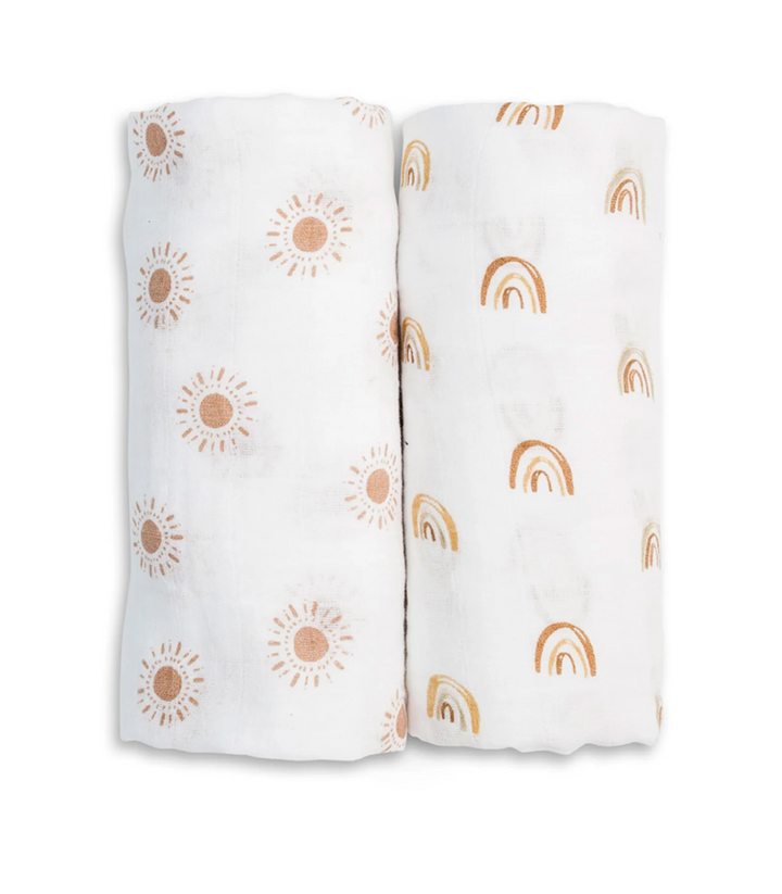 Cotton Muslin Swaddle Blanket - 2 Pack