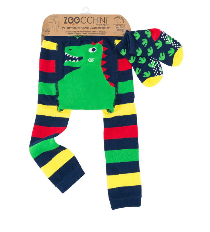 grip+easy™ Comfort Crawler Legging & Sock Set