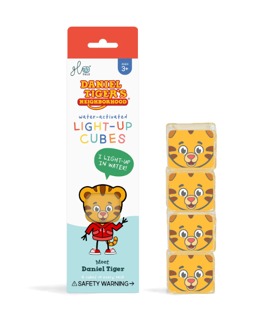 Daniel Tiger Light Up Cubes 4pk