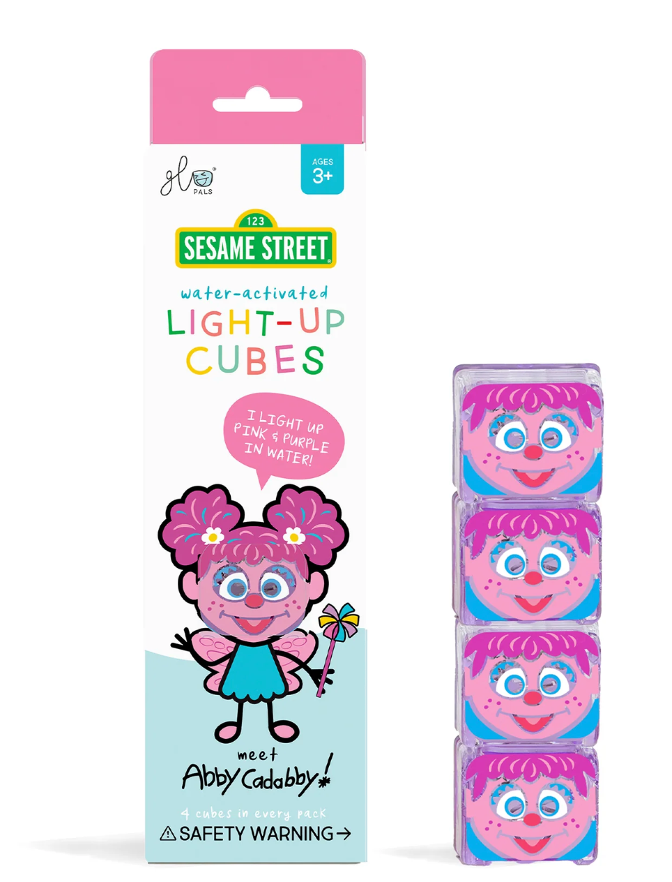 Sesame Street Light Up Cubes 4pk