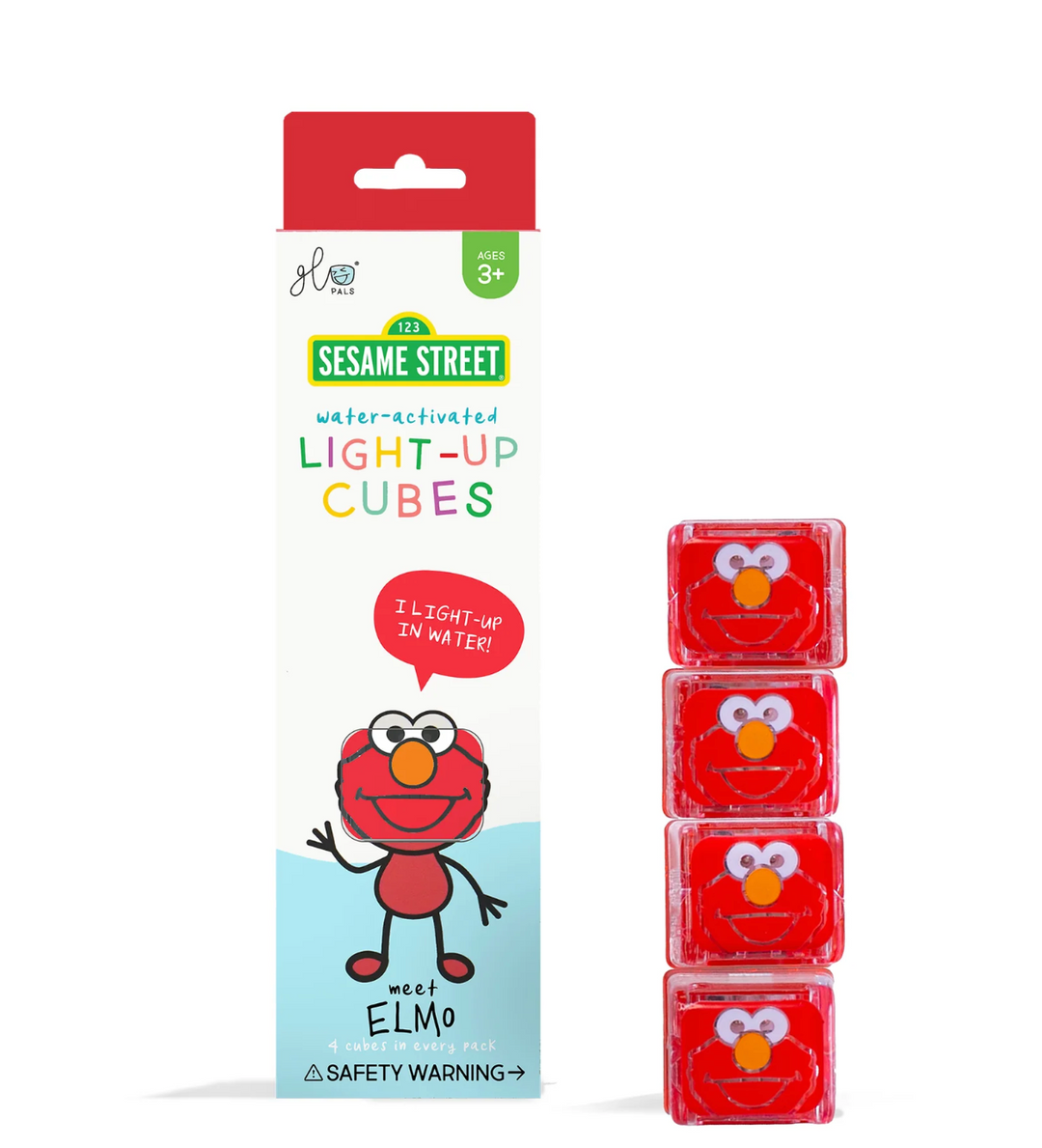 Sesame Street Light Up Cubes 4pk