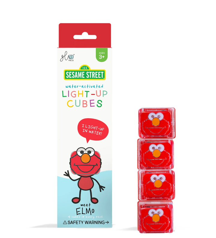 Sesame Street Light Up Cubes 4pk