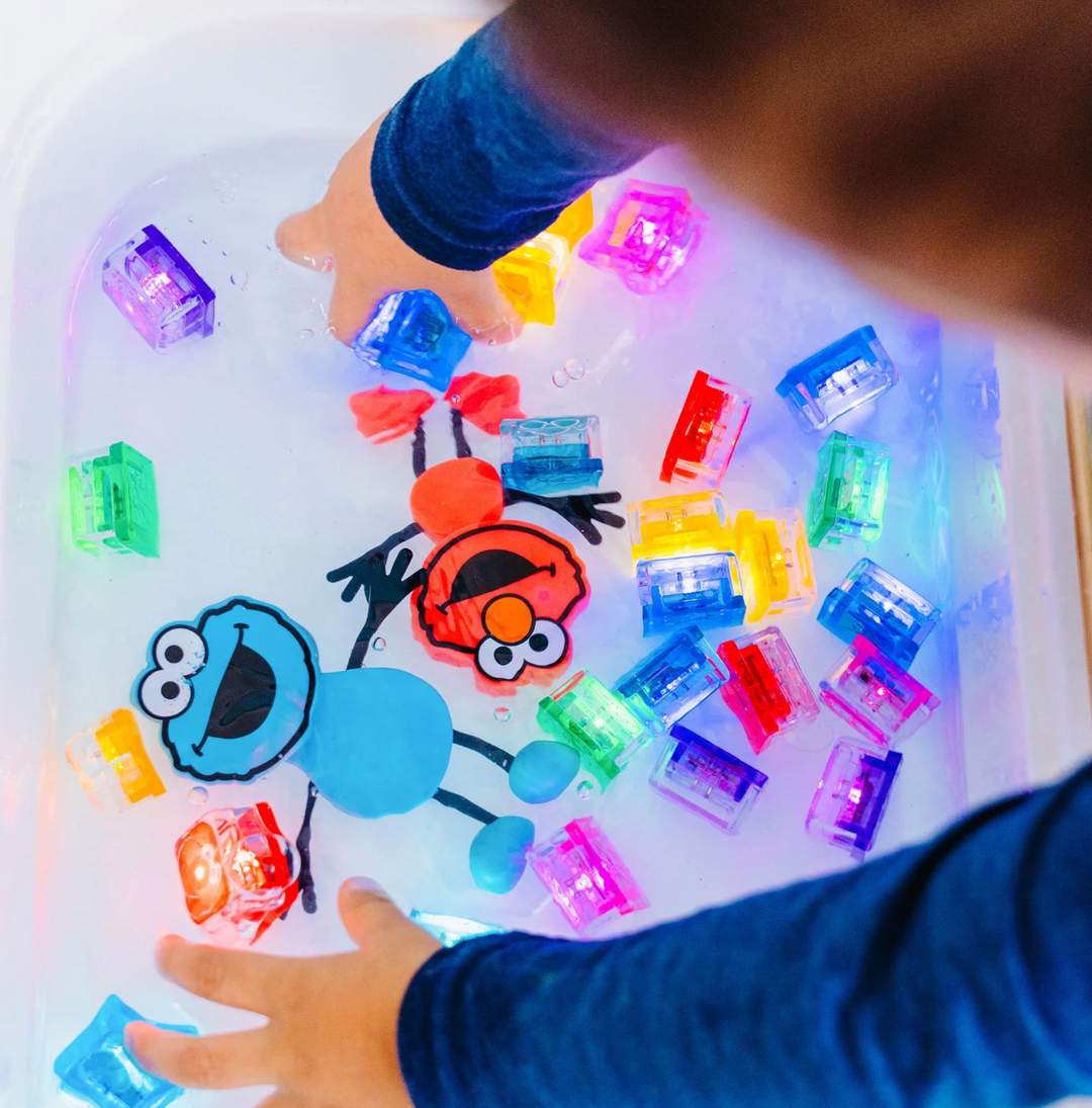 Sesame Street Light Up Cubes 4pk