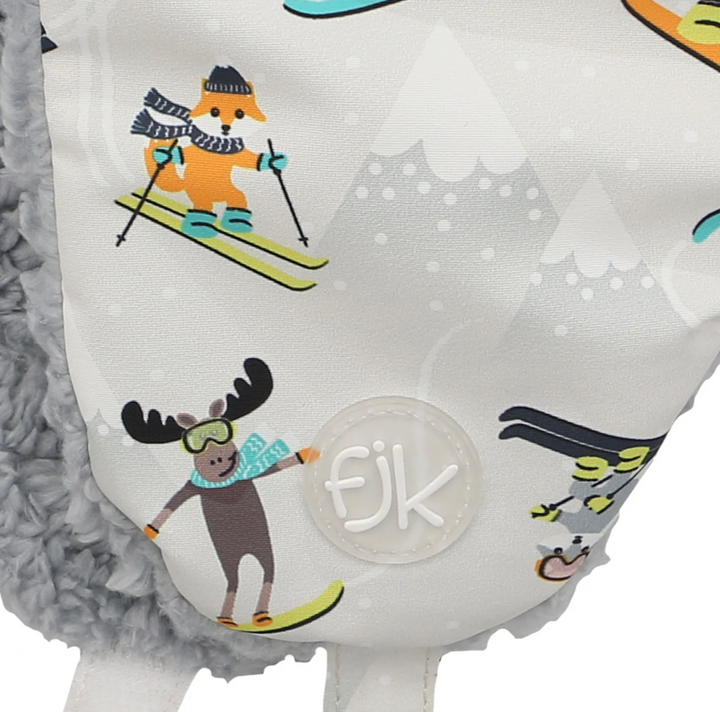 Chapeau de trappeur déperlant Flapjacks SkiResort Gris