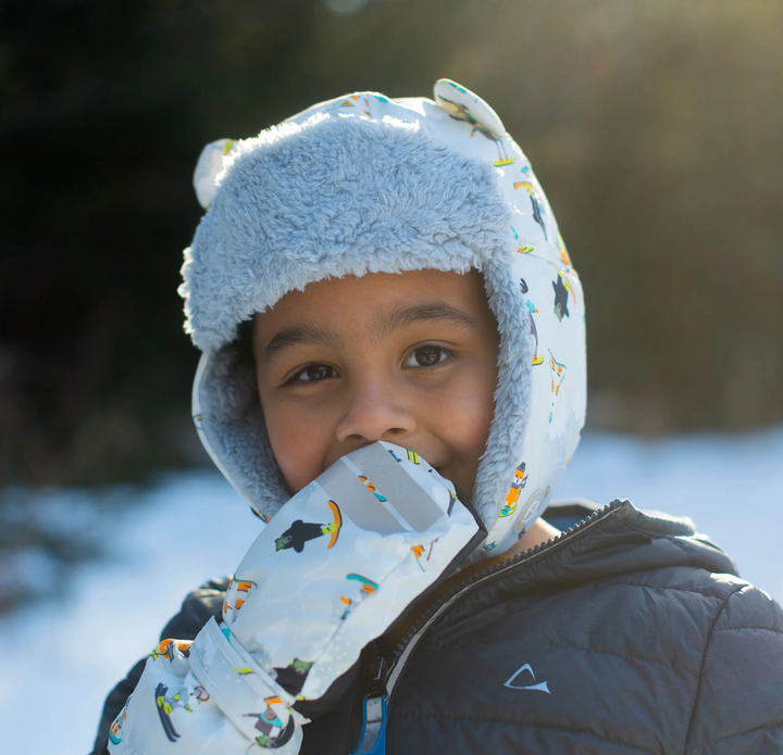 Chapeau de trappeur déperlant Flapjacks SkiResort Gris