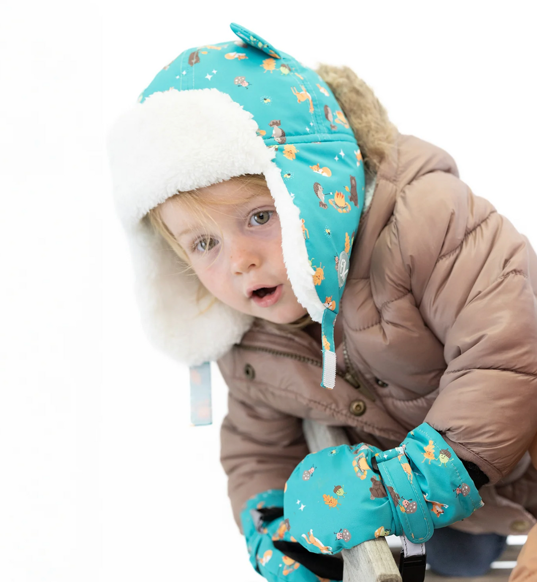 Chapeau de trappeur déperlant Flapjacks SkiResort Gris