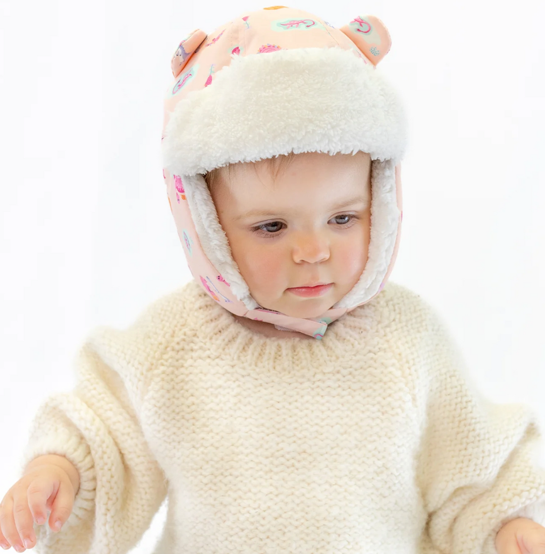 Chapeau de trappeur déperlant Flapjacks SkiResort Gris