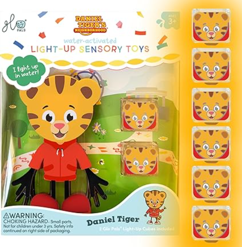 Daniel Tiger's Neighborhood - Light Up Cubes and Character Bundle