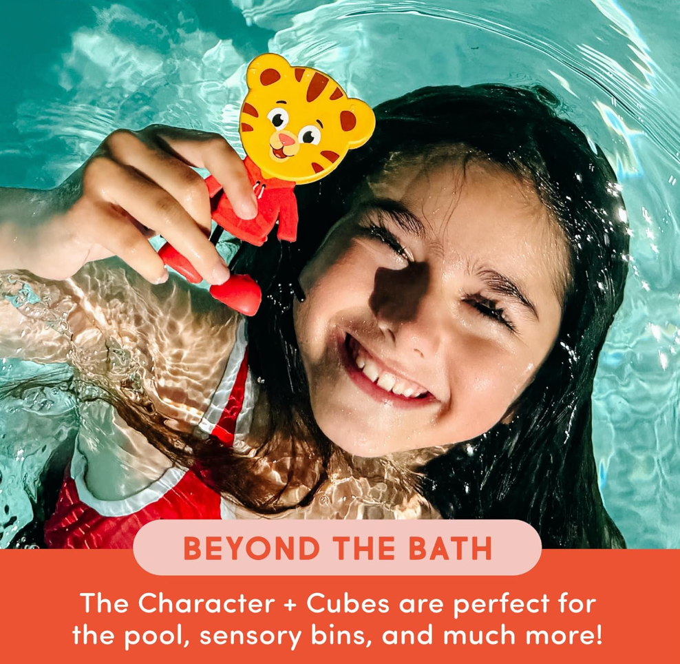 Daniel Tiger's Neighborhood - Light Up Cubes and Character Bundle