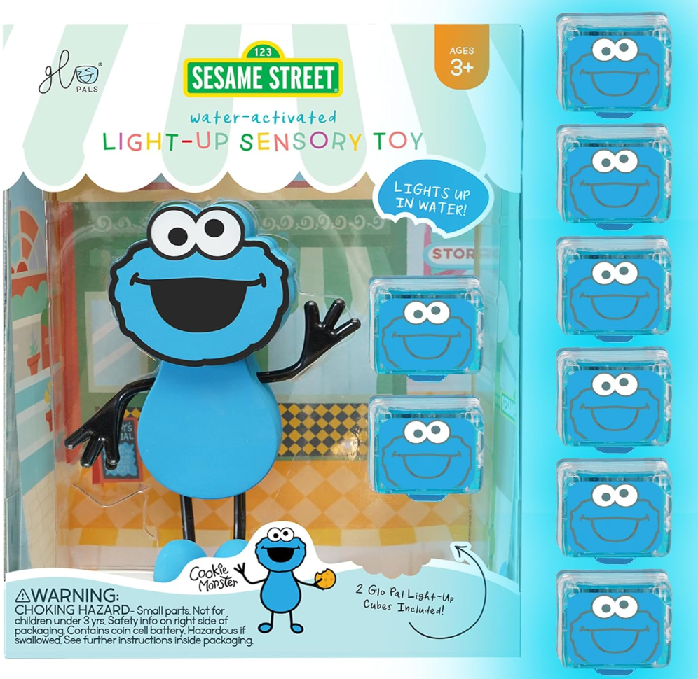 Sesame Street - Light Up Cubes and Character Bundle