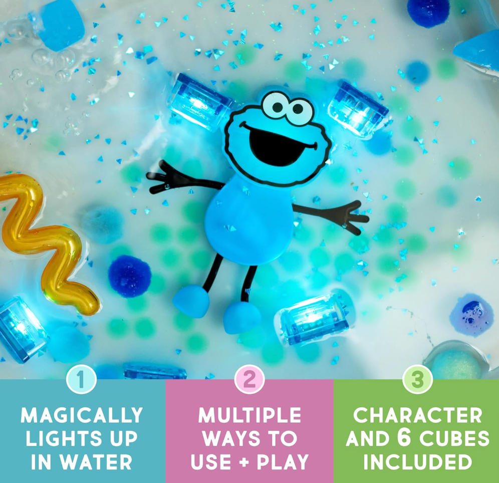 Sesame Street - Light Up Cubes and Character Bundle