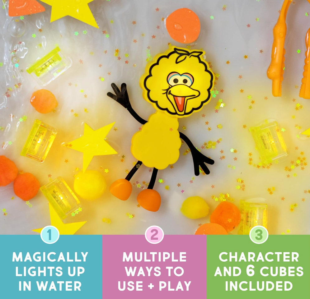 Sesame Street - Light Up Cubes and Character Bundle