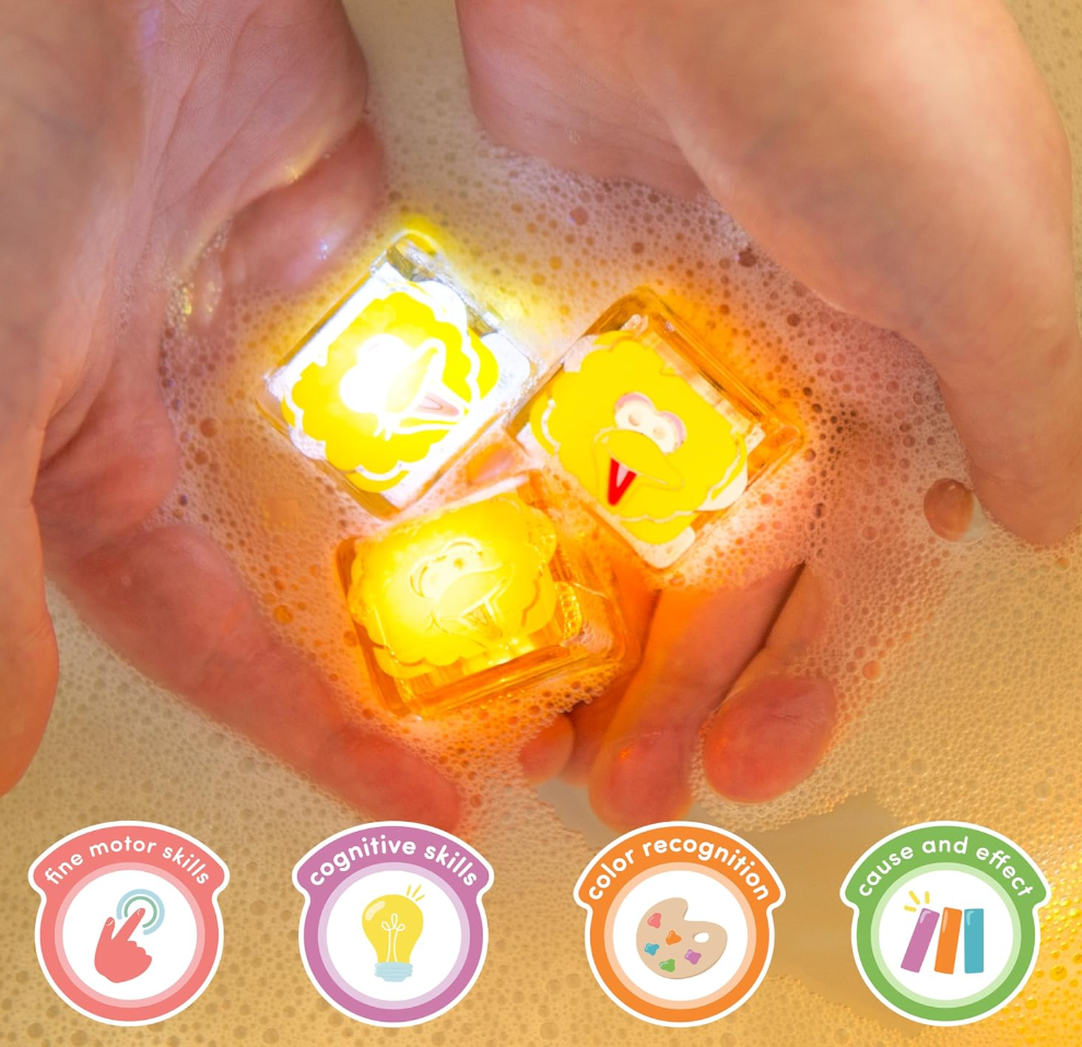 Sesame Street - Light Up Cubes and Character Bundle