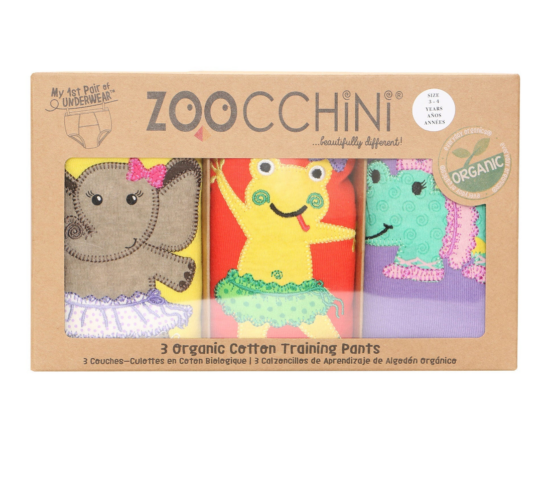 Organic Cotton Potty Training Pants - 3 Pack