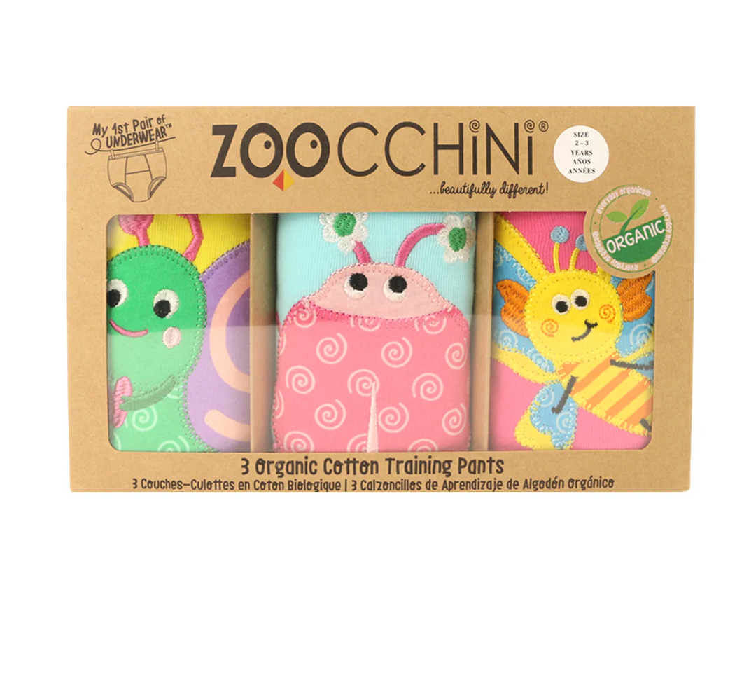 Organic Cotton Potty Training Pants - 3 Pack