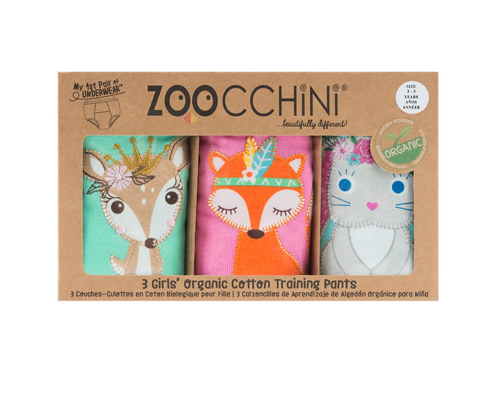 Organic Cotton Potty Training Pants - 3 Pack