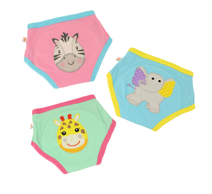 Organic Cotton Potty Training Pants - 3 Pack