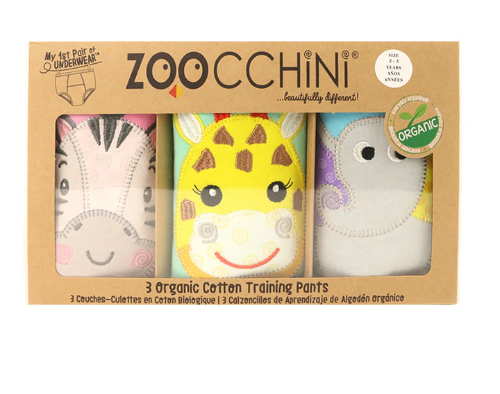 Organic Cotton Potty Training Pants - 3 Pack