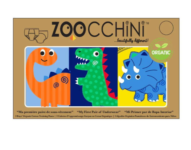 Organic Cotton Potty Training Pants - 3 Pack