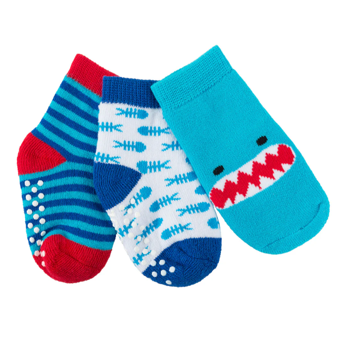 ZOOCCHINI - 3 paires de chaussettes confort en éponge 0-24M