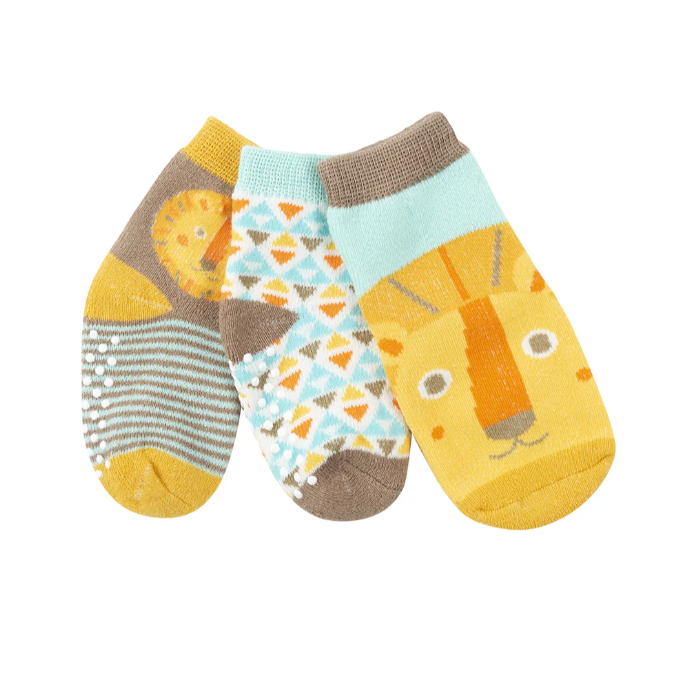ZOOCCHINI - 3 paires de chaussettes confort en éponge 0-24M