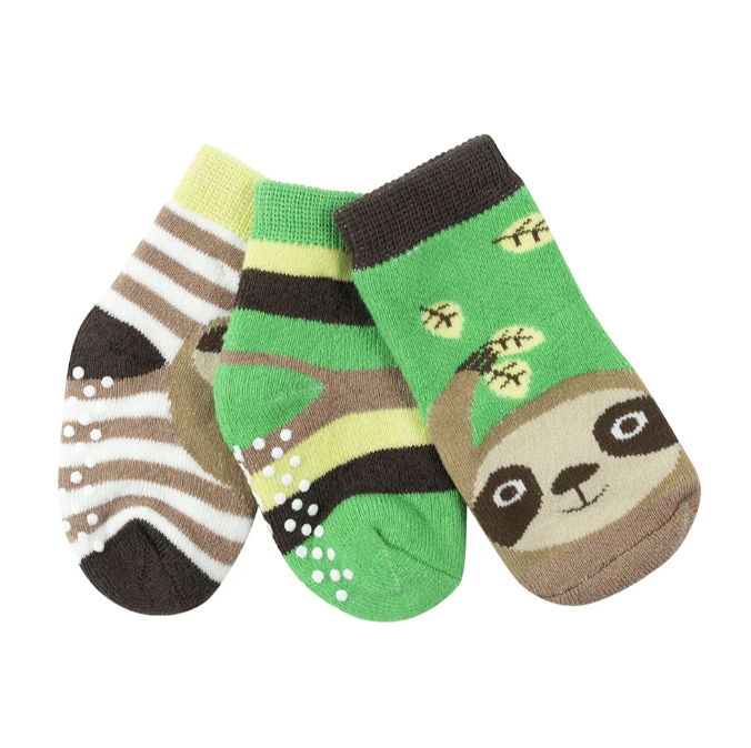 ZOOCCHINI - 3 paires de chaussettes confort en éponge 0-24M