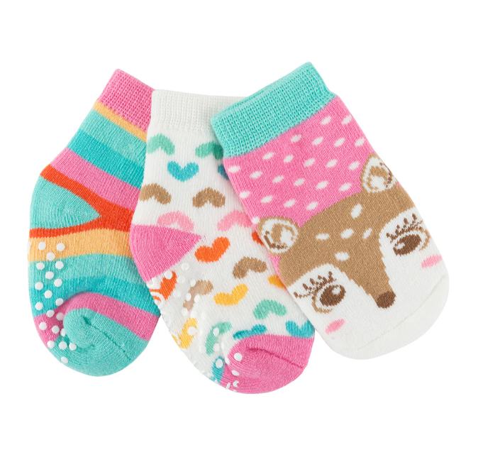 ZOOCCHINI - 3 paires de chaussettes confort en éponge 0-24M