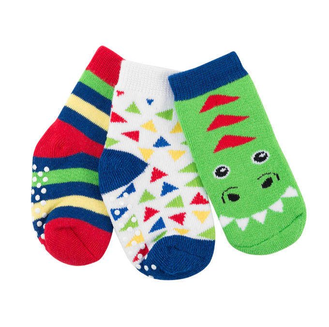 ZOOCCHINI - 3 paires de chaussettes confort en éponge 0-24M