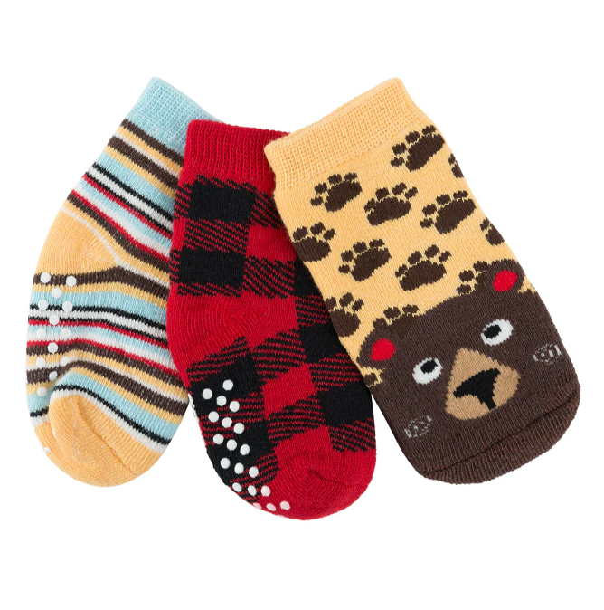ZOOCCHINI - 3 paires de chaussettes confort en éponge 0-24M