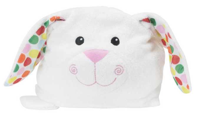 ZOOCCHINI - Serviette de bain à capuche en peluche éponge pour enfants 2 ans et plus