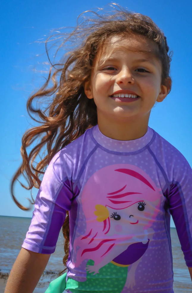 UPF50+ Rashguard One Piece Swimsuit