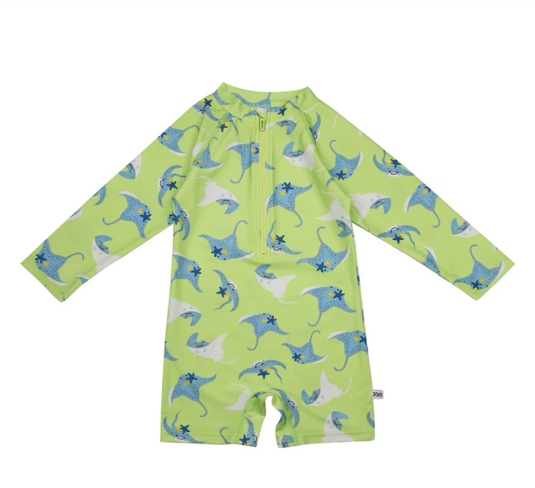 Rashguard Printed Swimsuit