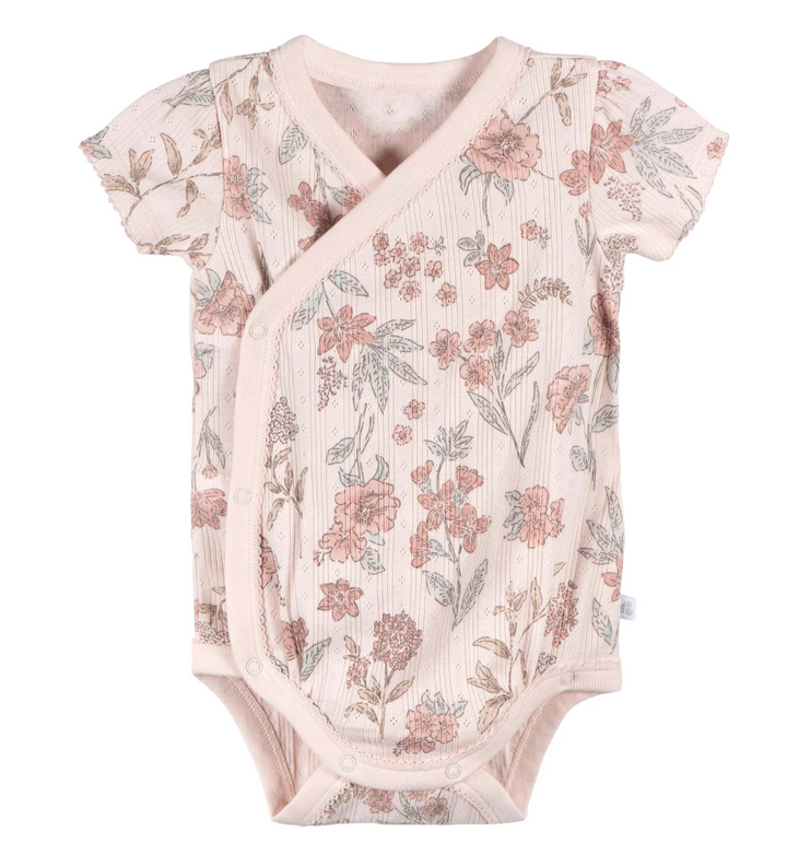 Short Sleeve Bodysuits - 3 Pack