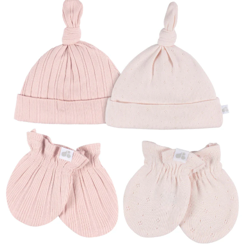 Hat and Mitten Set - 4 Pack