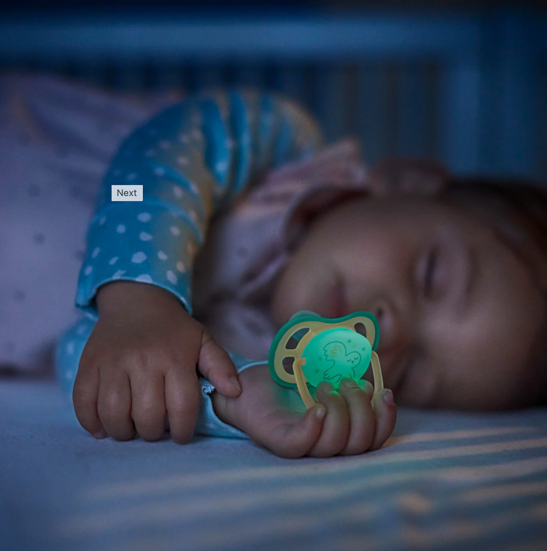 Ultra Air Pacifier - Nighttime Glow - 2 Pack