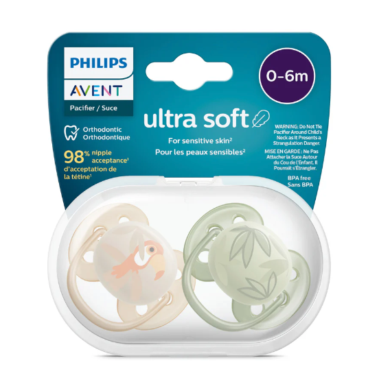 Ultra Soft Pacifier - 2 Pack