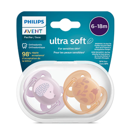 Ultra Soft Pacifier - 2 Pack
