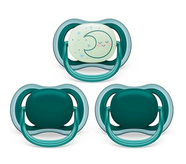 Ultra Air Pacifier - Day and Night - 3 Pack