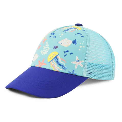 Kids UPF50+ Printed Ball Cap