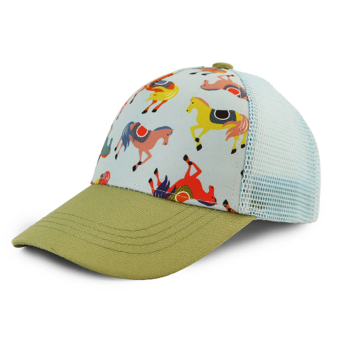 Kids UPF50+ Printed Ball Cap