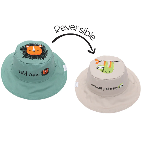 Flapjacks - Chapeau de soleil à motifs pour enfants