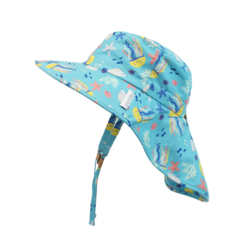 Sun Hat with Neck Cape