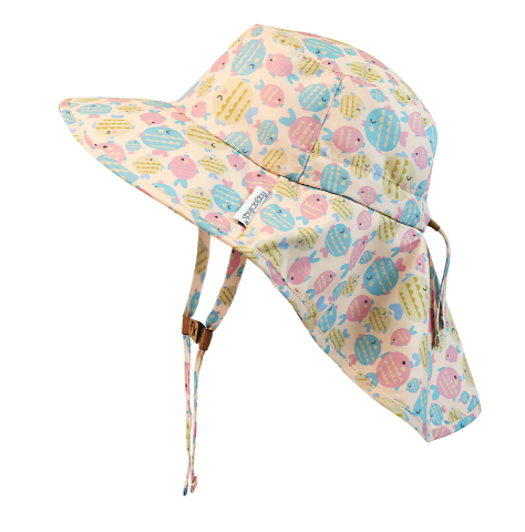 Sun Hat with Neck Cape