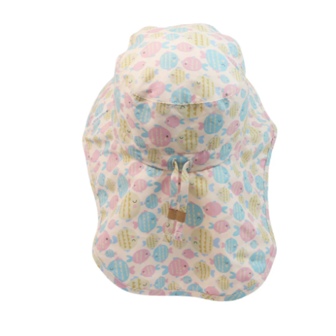 Sun Hat with Neck Cape