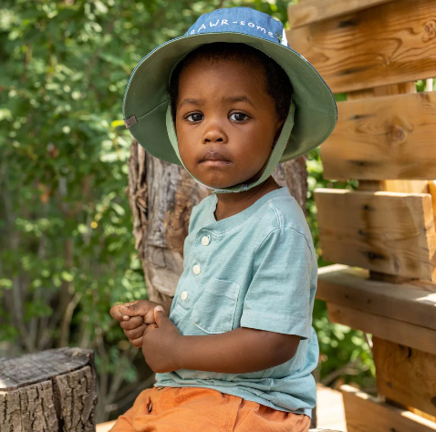 Flapjacks - Chapeau de soleil à motifs pour enfants