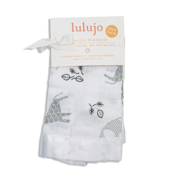 Cotton Security Blankets - 2 Pack