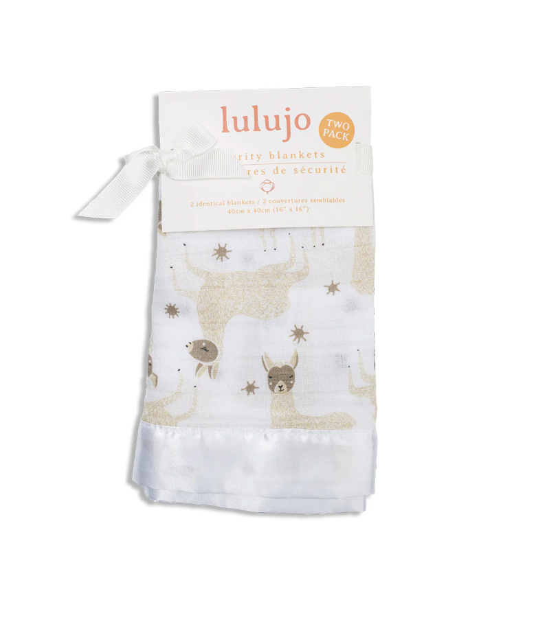 Cotton Security Blankets - 2 Pack