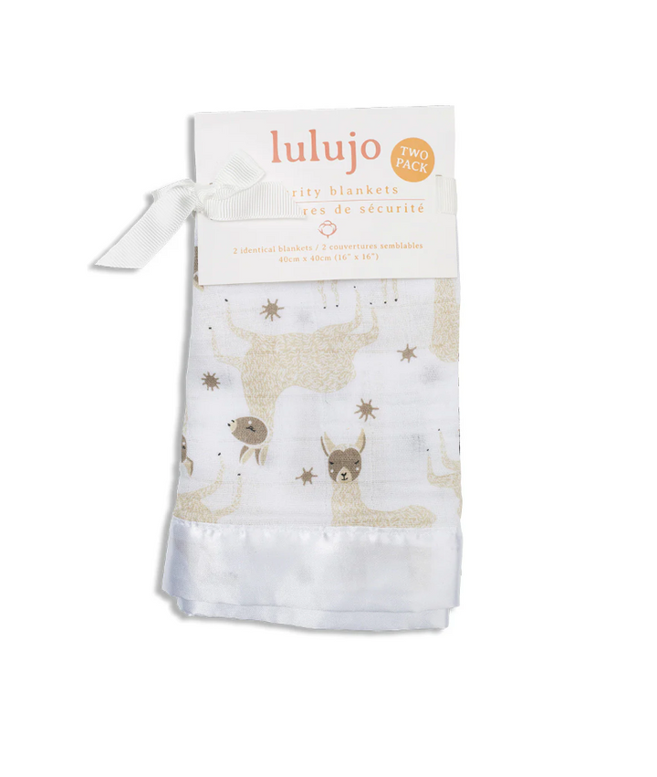Cotton Security Blankets - 2 Pack